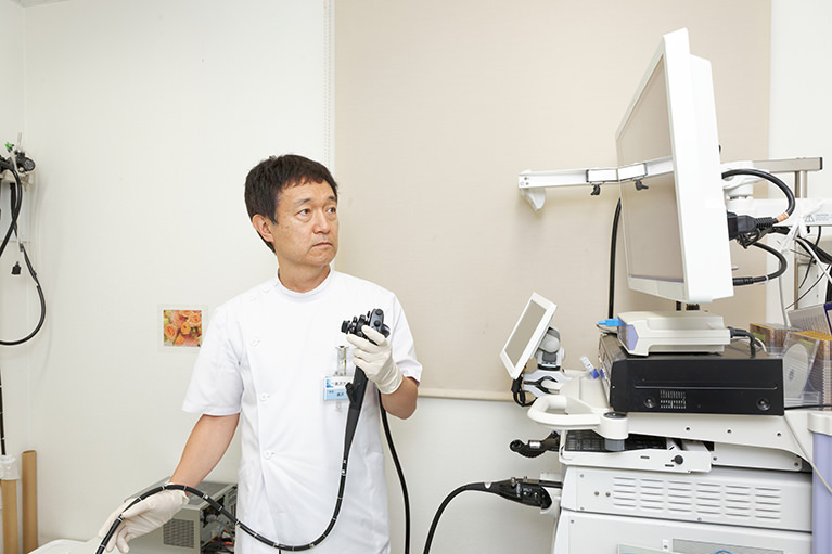 専門医による内視鏡検査