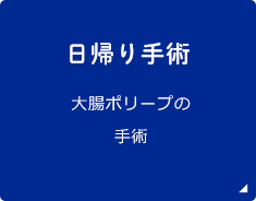 日帰り手術 大腸ポリープの手術