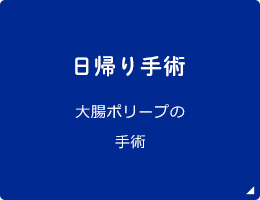 日帰り手術 大腸ポリープの手術